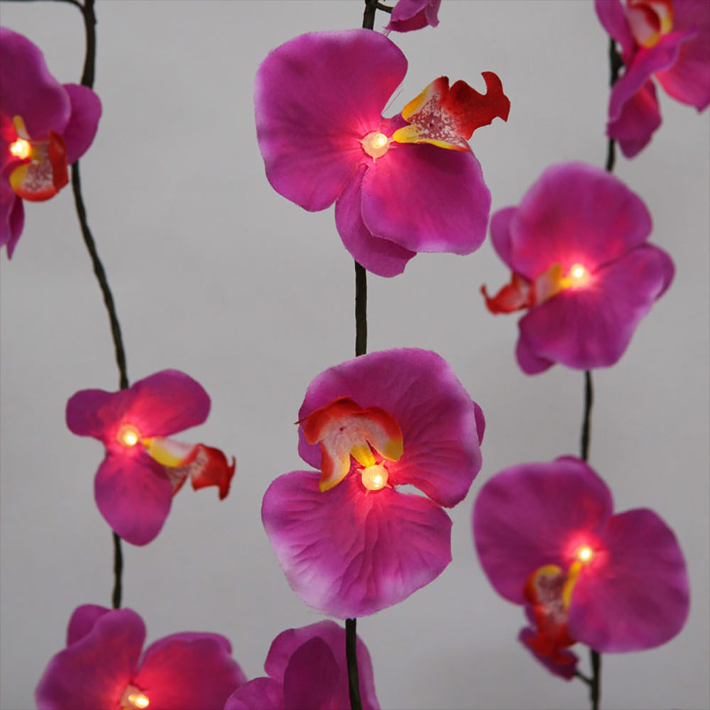 Purple Orchid String Lights-